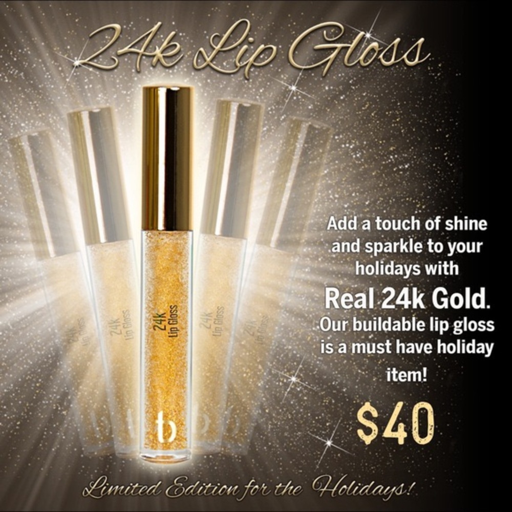 Toribelle 24k lip gloss